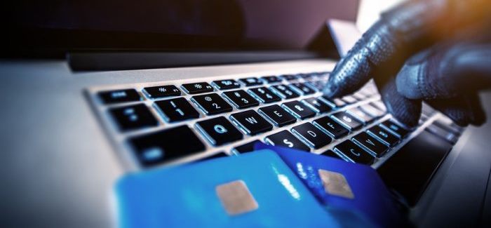 using a laptop for online transactions