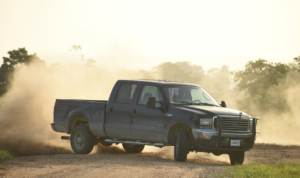 dusty truck